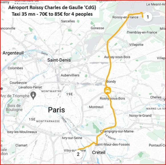 Maison Cosy 15 Mn Paris - Linges Hotel Confort Vitry-sur-Seine Luaran gambar